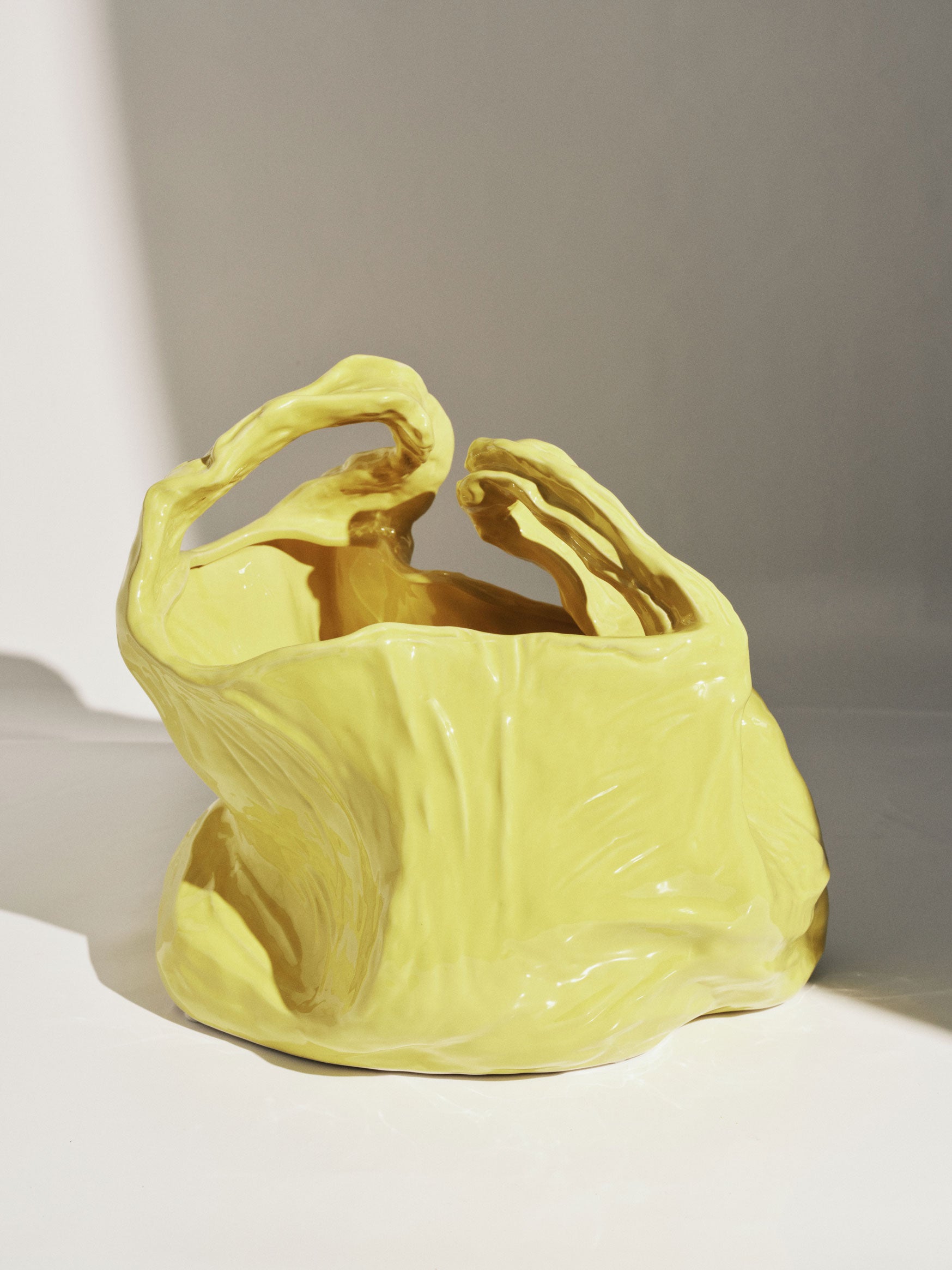 אגרטל Vase Gala Yellow (Small)