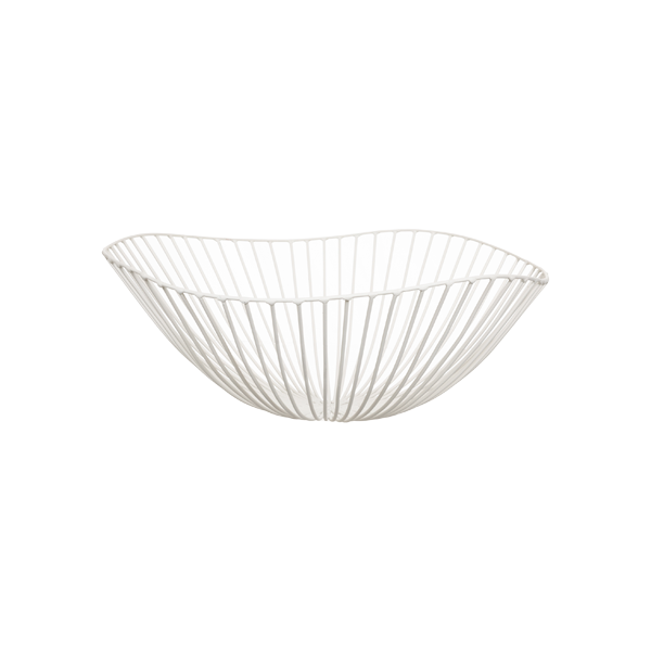 סלסלת ברזל Iron Basket White