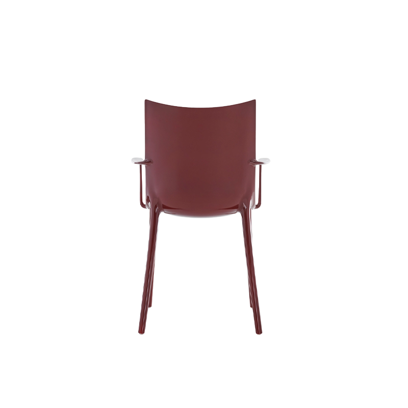 כיסא H.H.H. Graphic Impression Philippe Starck Bordeaux Lacquer