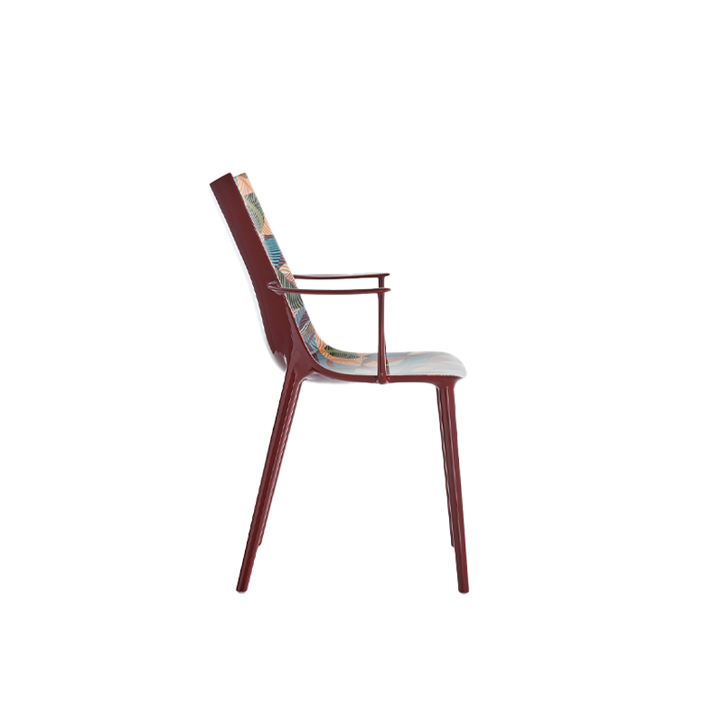 כיסא H.H.H. Graphic Impression Philippe Starck Bordeaux Lacquer