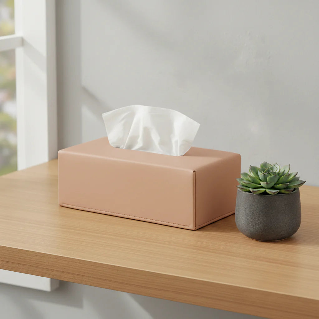 קופסאת טישו Tissue Box Almond