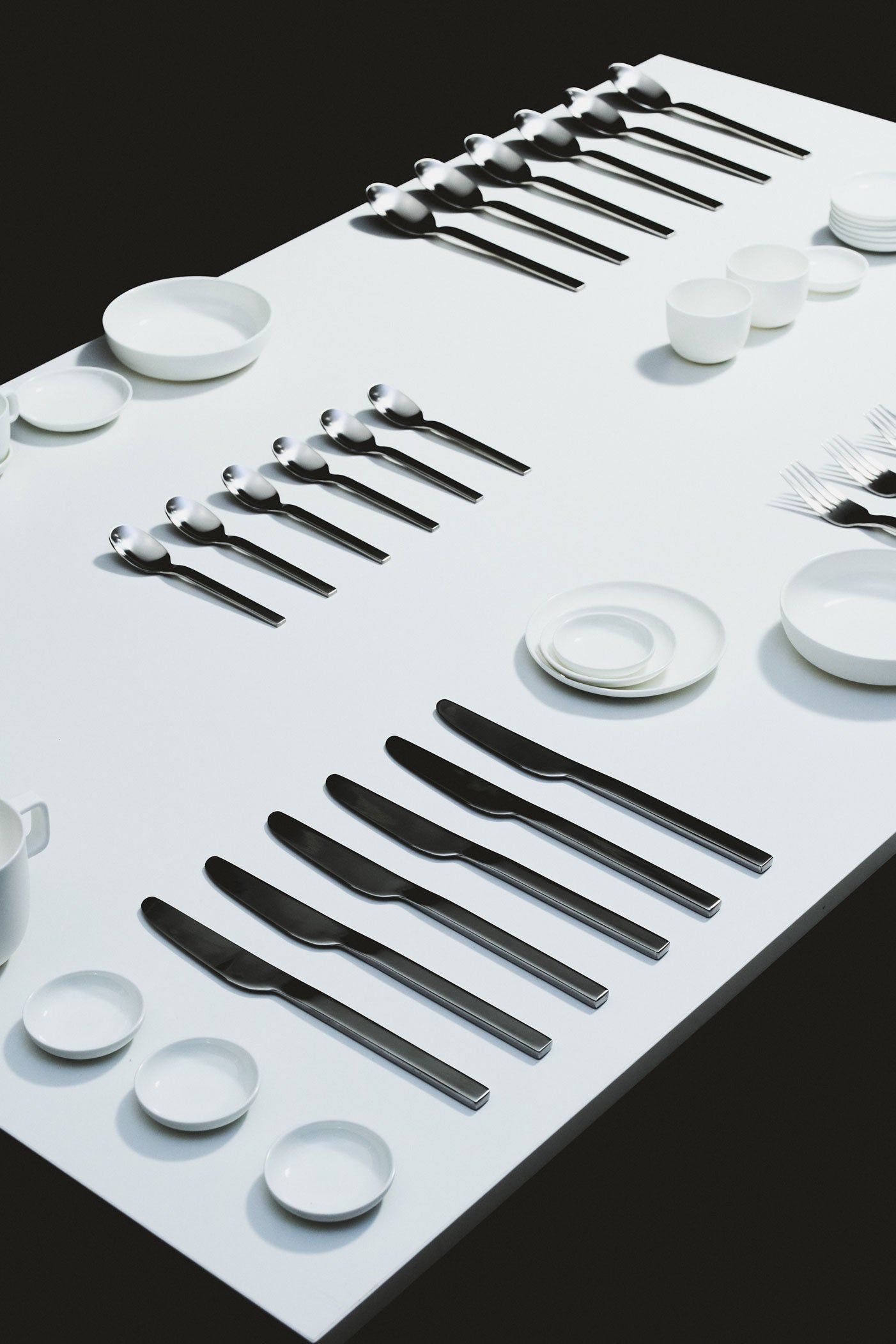 סט סכינים Knife Set With Wooden Knife Block Base