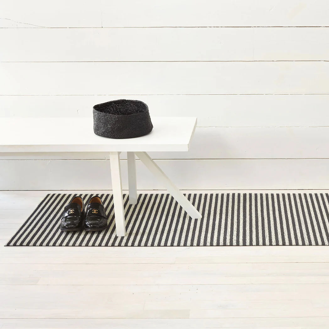 שטיח Breton Stripe Shag Mat Gravel