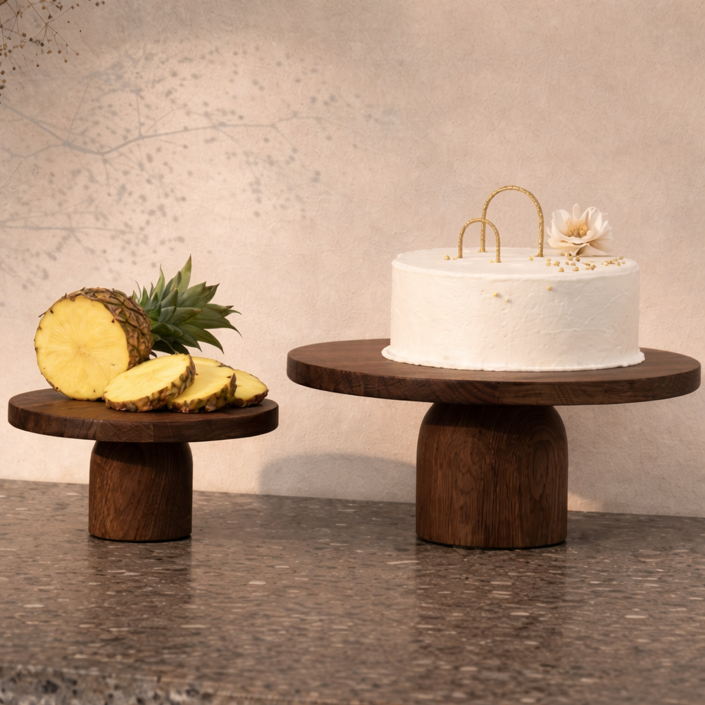 מעמד לעוגה Dark Oak