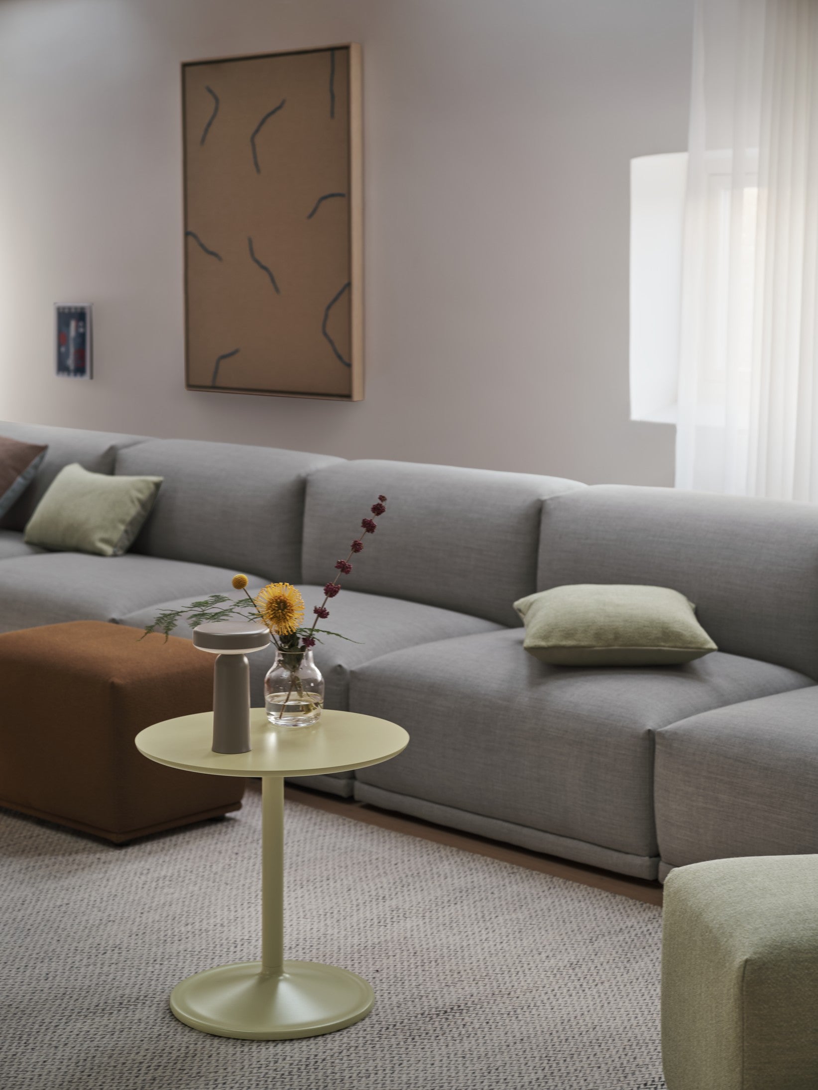 מנורה Ease Portable Lamp Taupe