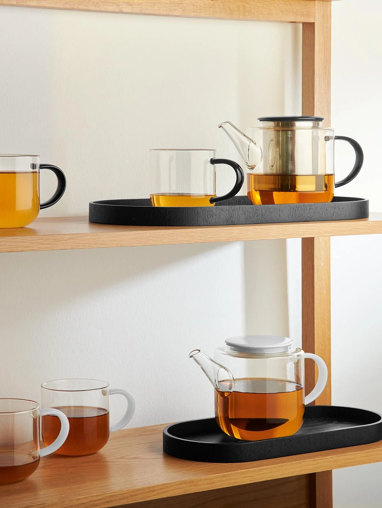 קנקן תה Coppa Teapot Black Handle