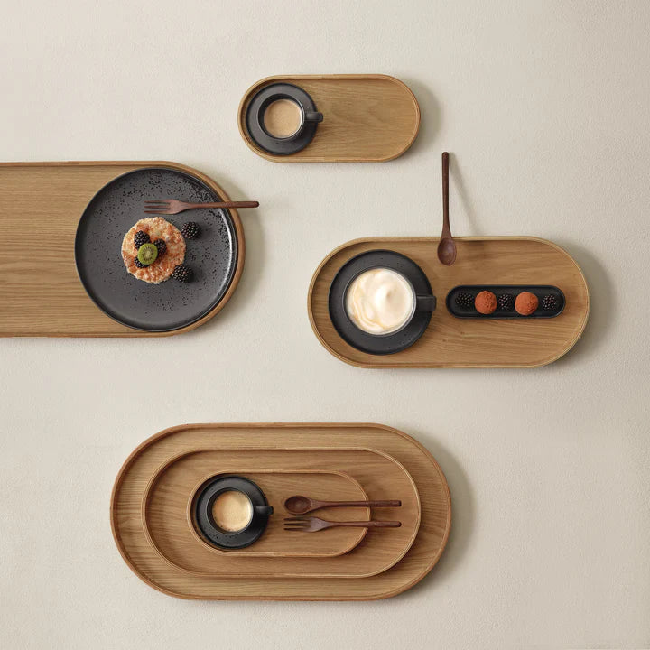 מגש Wood Tray Oval (Medium)