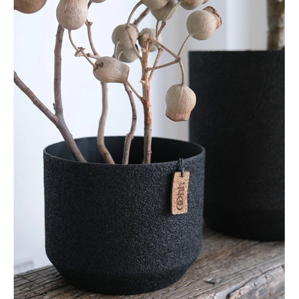 עציץ Woodz Alba Planter Light Wood