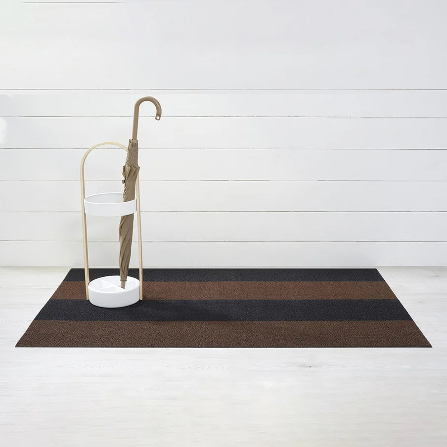 שטיח Duo Stripe Shag Mat Mocha
