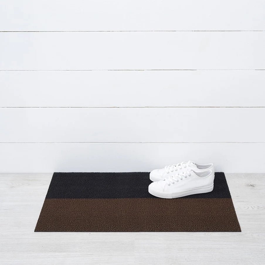 שטיח Duo Stripe Shag Mat Mocha