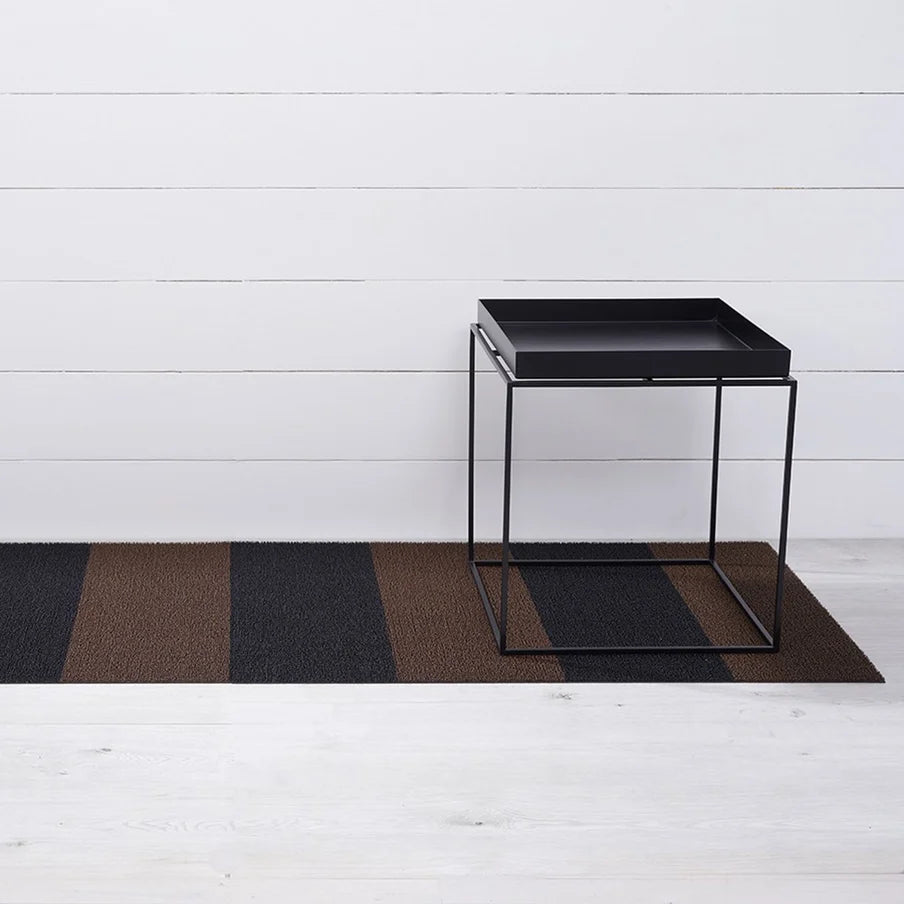 שטיח Duo Stripe Shag Mat Mocha