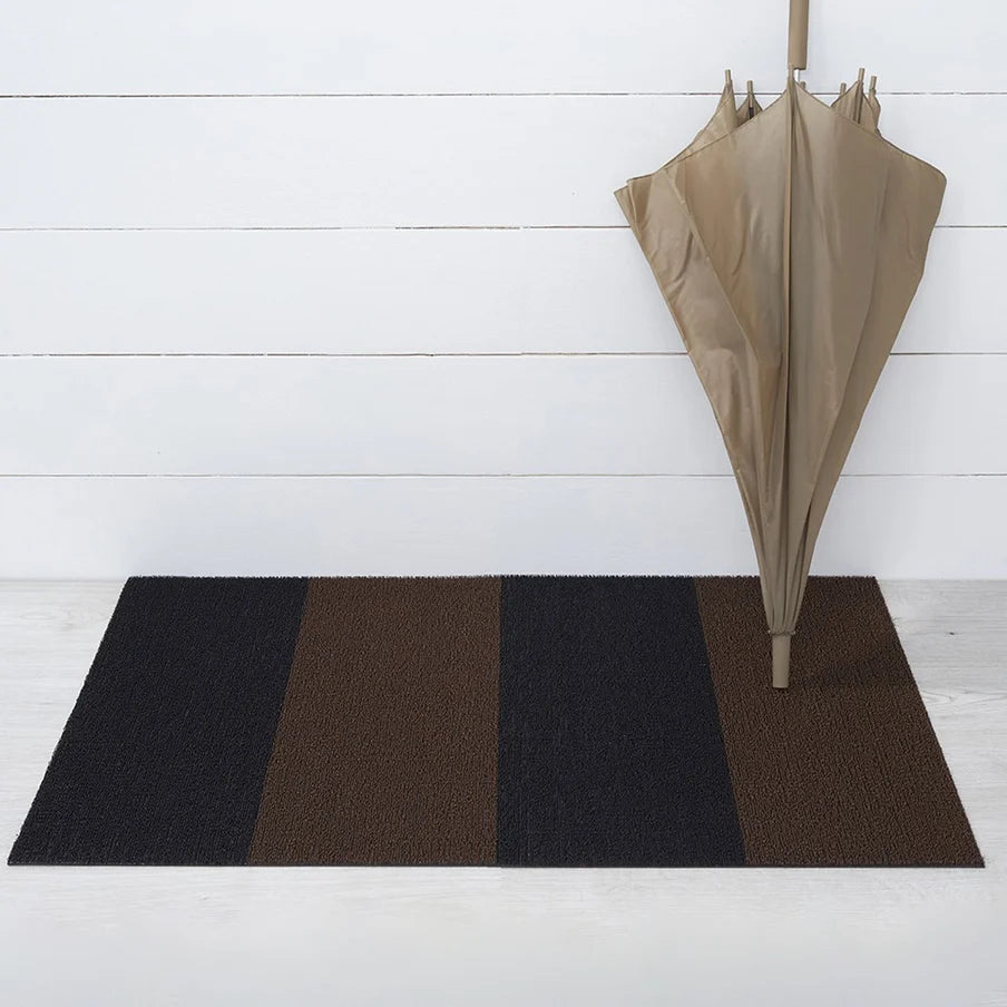 שטיח Duo Stripe Shag Mat Mocha
