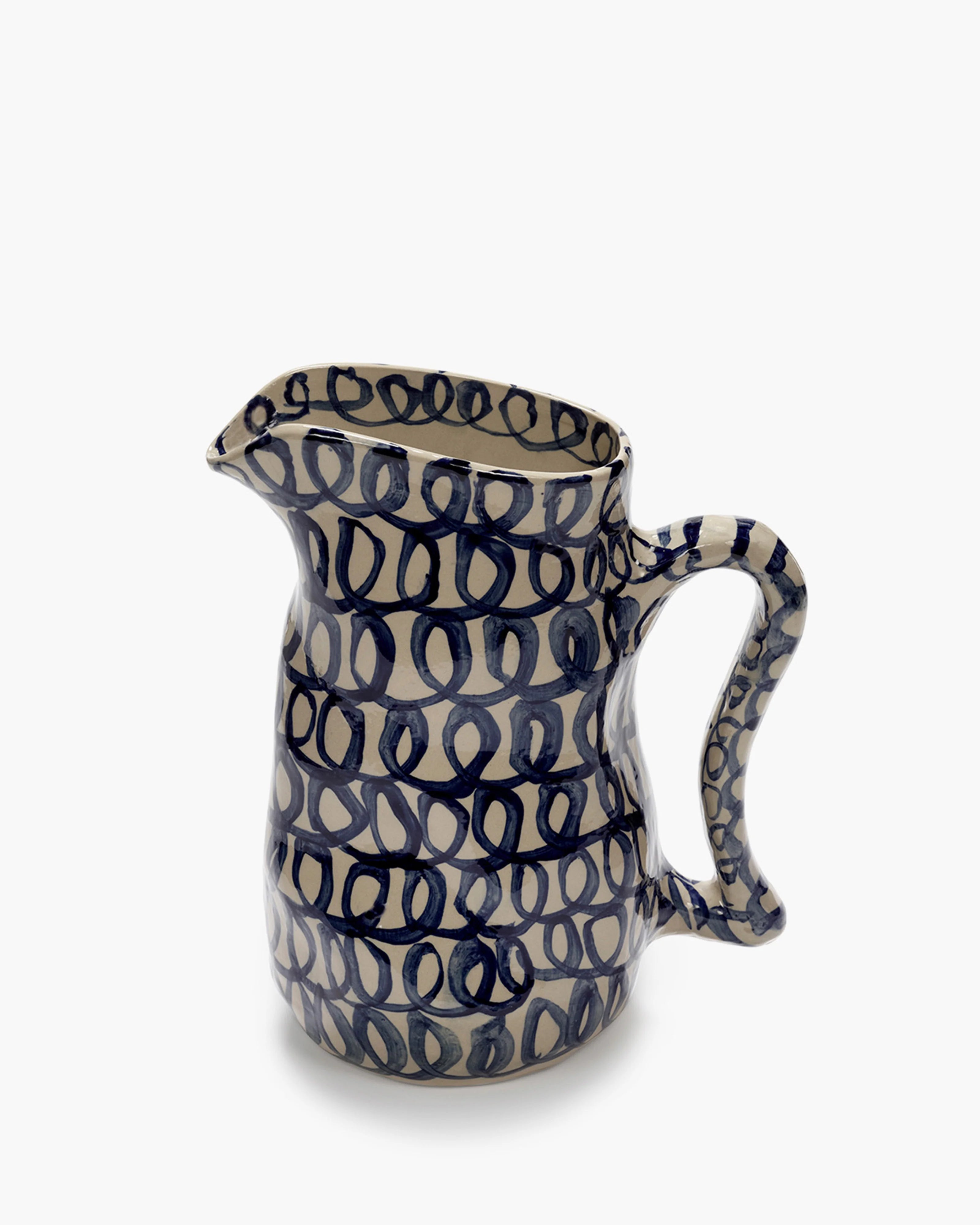 קראף Ceramic Jug Charly Blue
