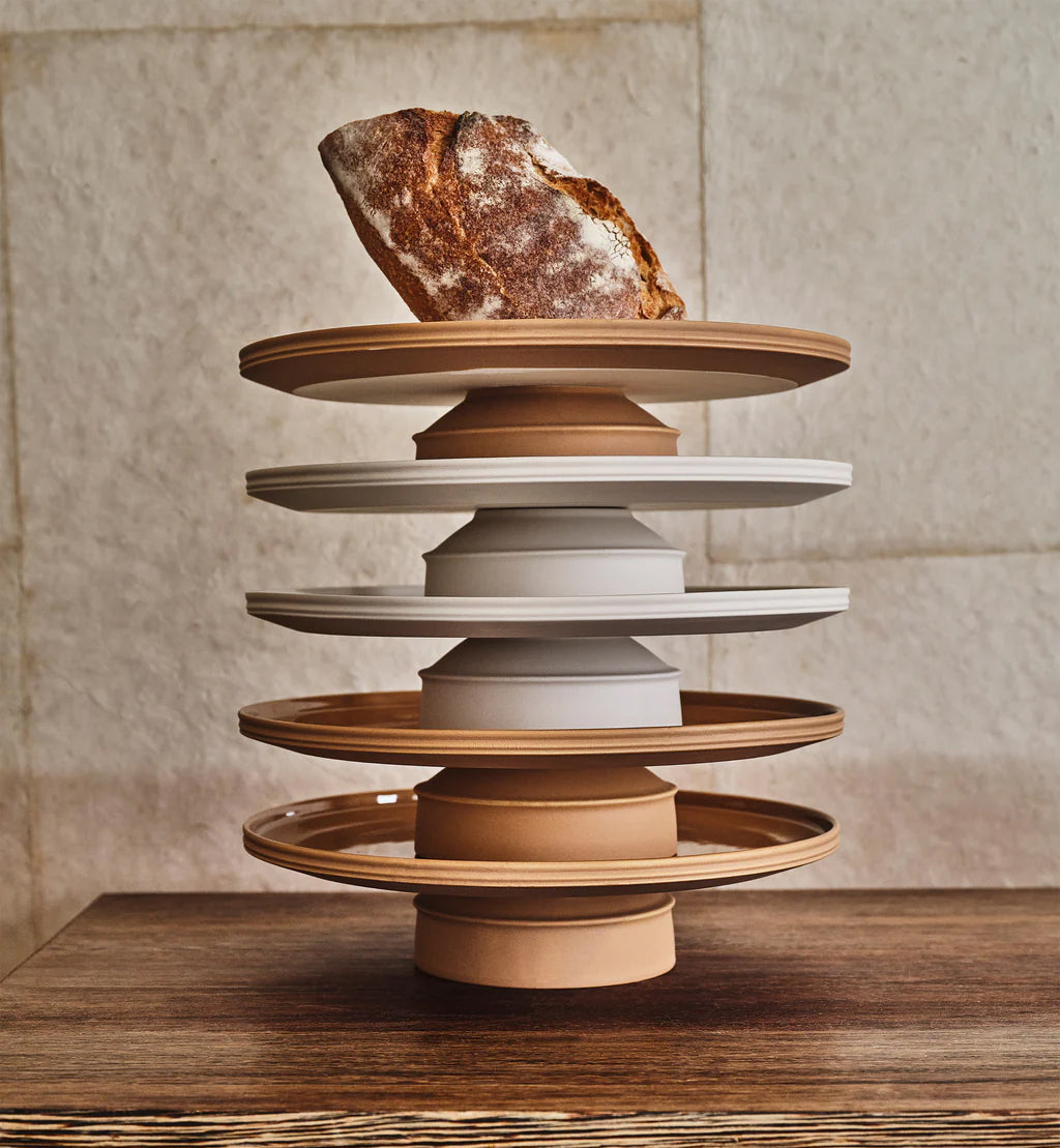 מעמד לעוגה Dune Cake Stand Alabaste