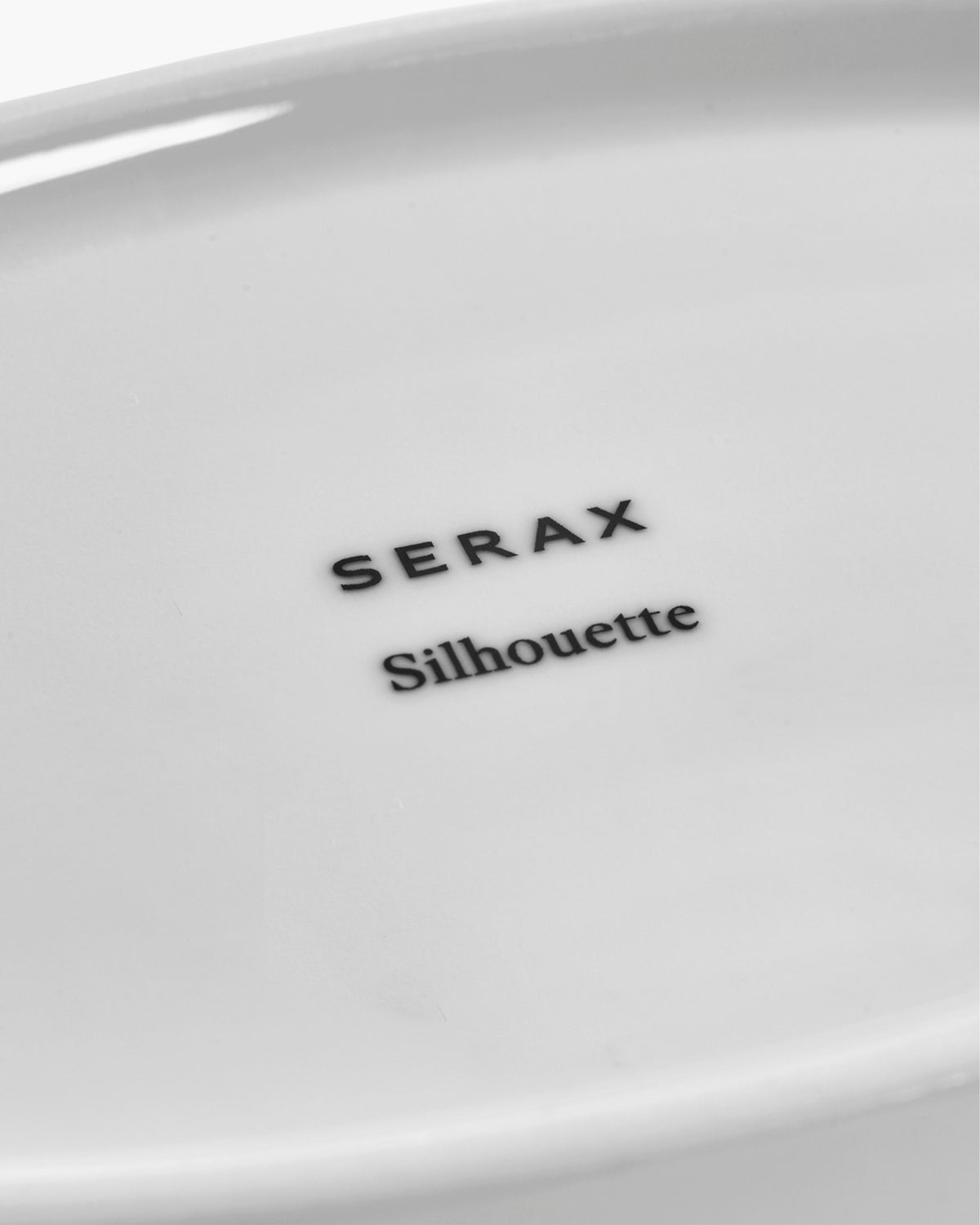 קערת הגשה Serving Bowl Silhouette White
