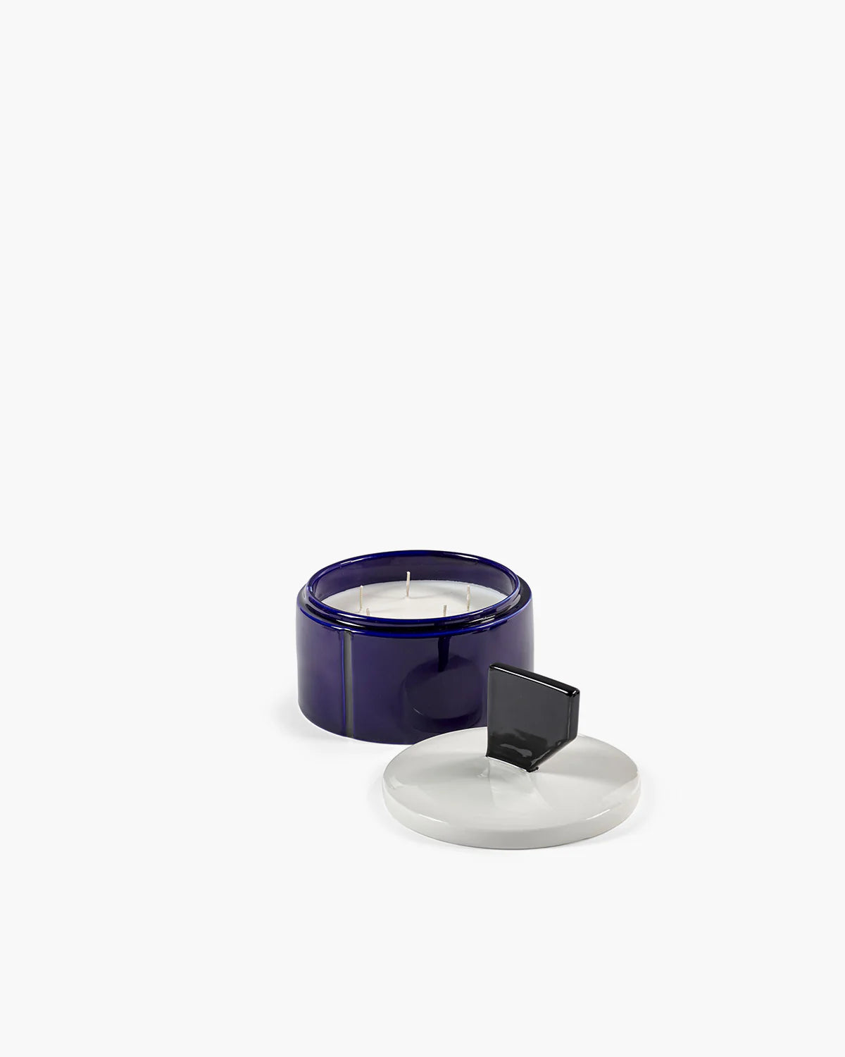 נר ריחני Scented Candle 01 Blue/Black Large