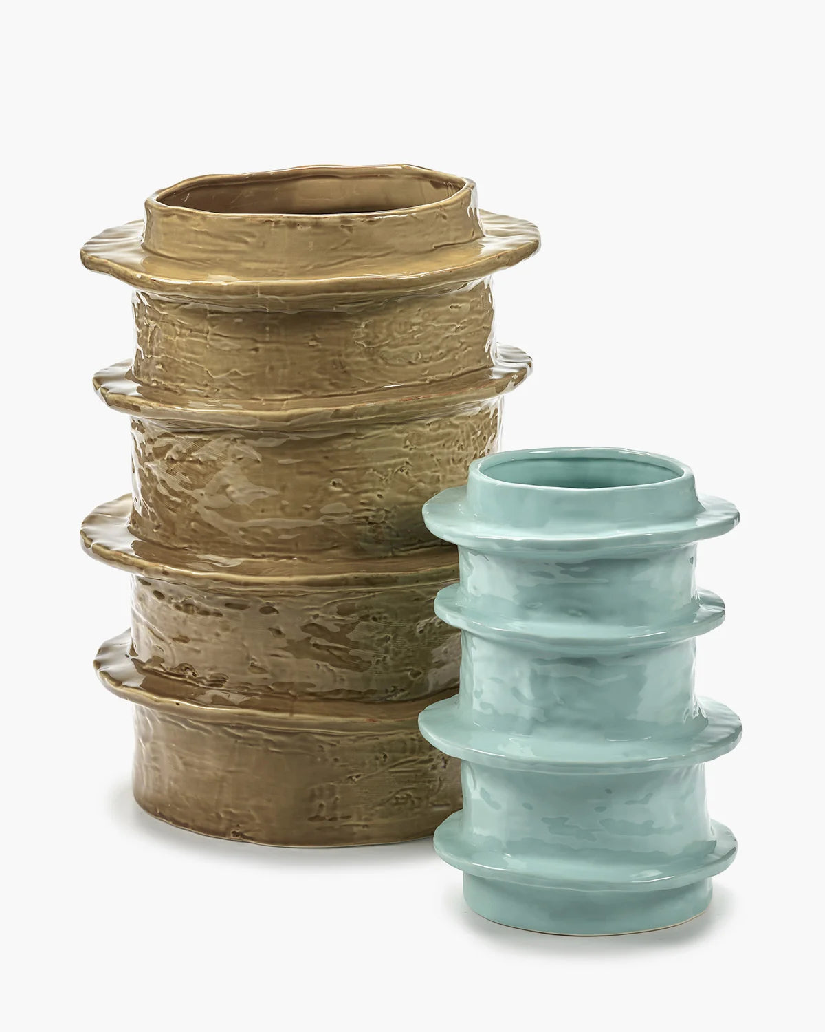 אגרטל Flower Pot Molly 03 Light Blue (Small)