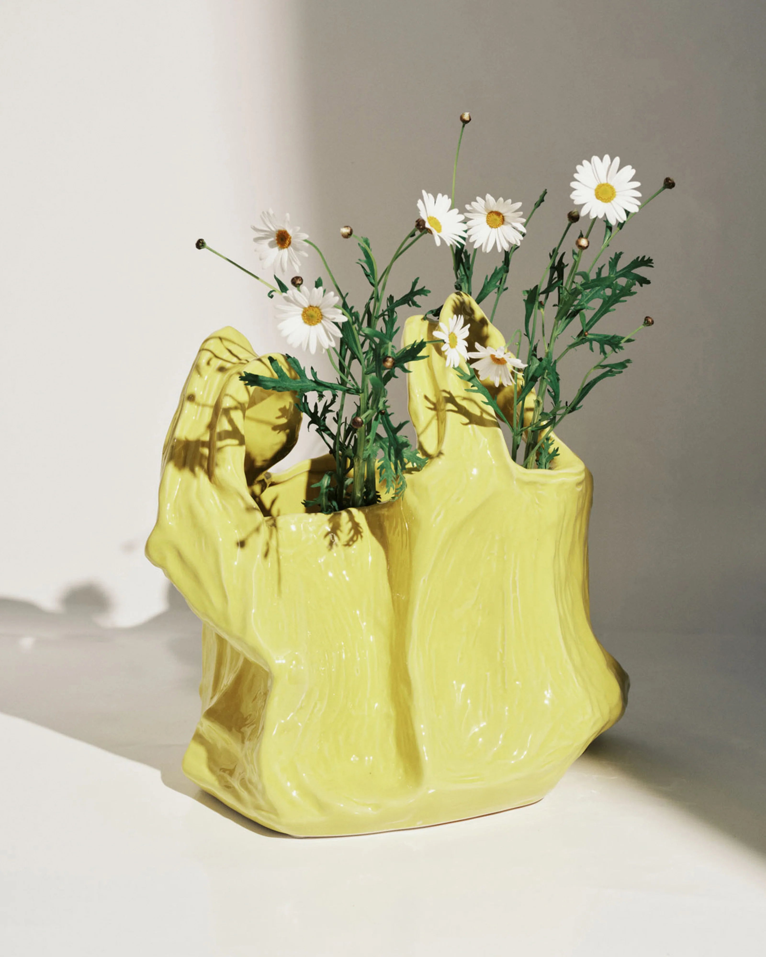 אגרטל Vase Gala Yellow (Small)