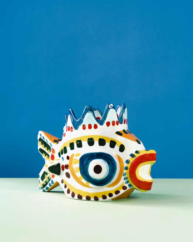 אגרטל דג צבעוני Vase 01 Mix Sicily