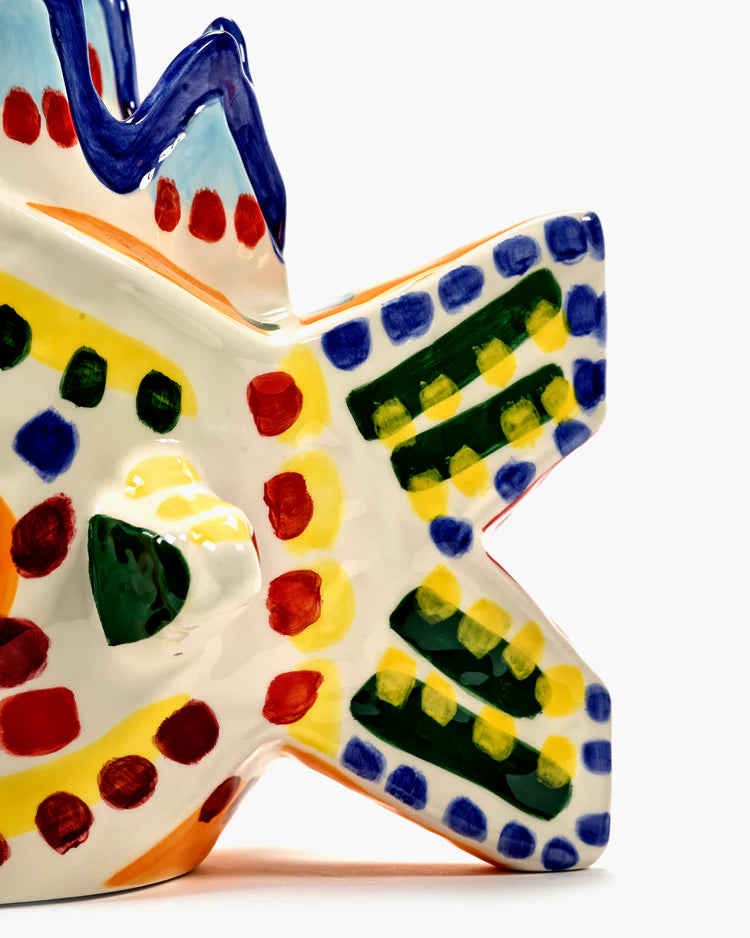 אגרטל דג צבעוני Vase 01 Mix Sicily
