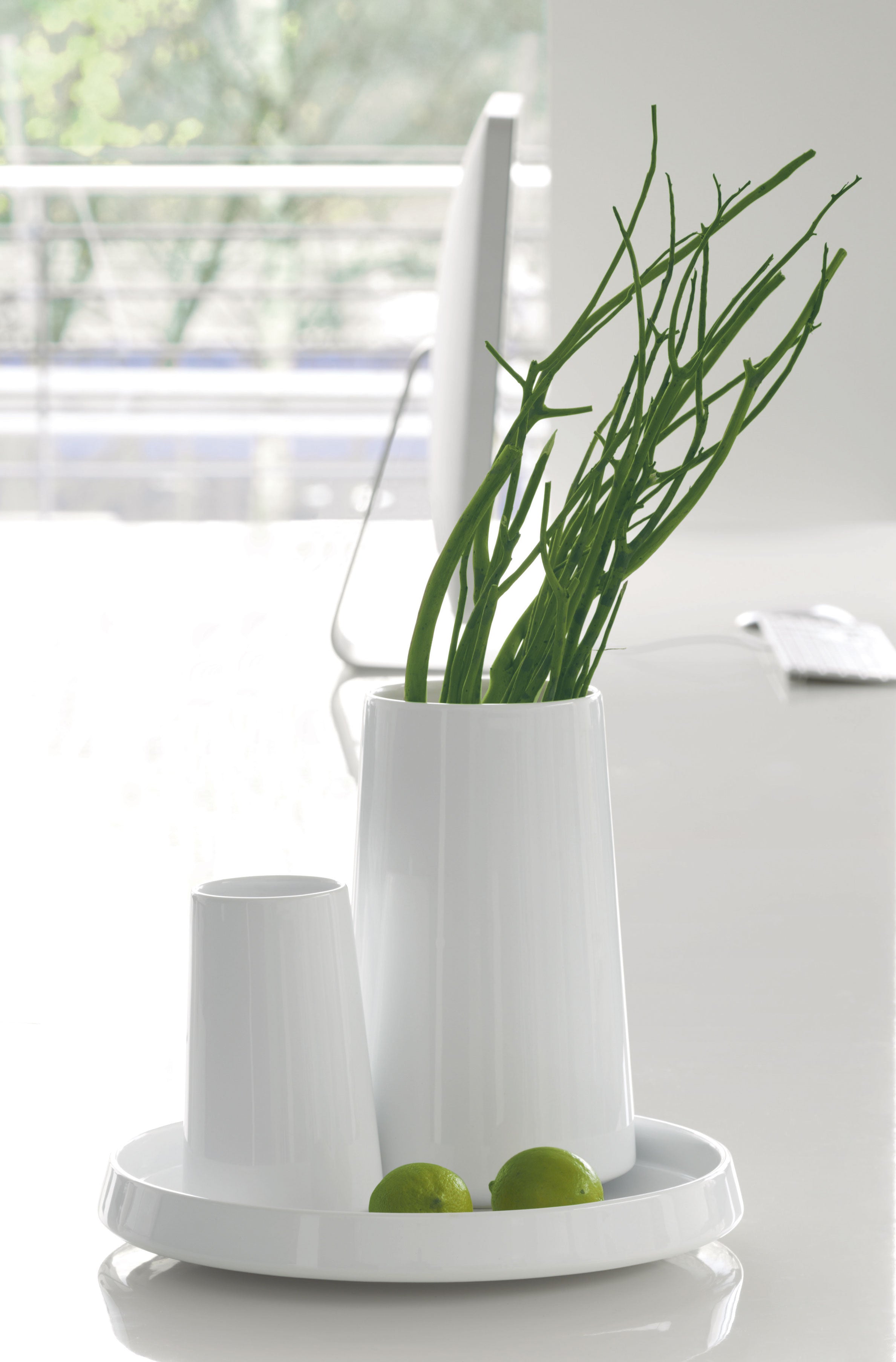 קערת הגשה Float White