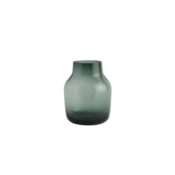 אגרטל Silent Vase / Ø 15 cm Dark Green (medium)