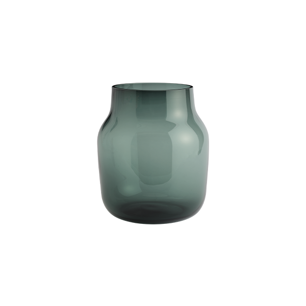 אגרטל Silent Vase / Ø 20 cm Dark Green (large)