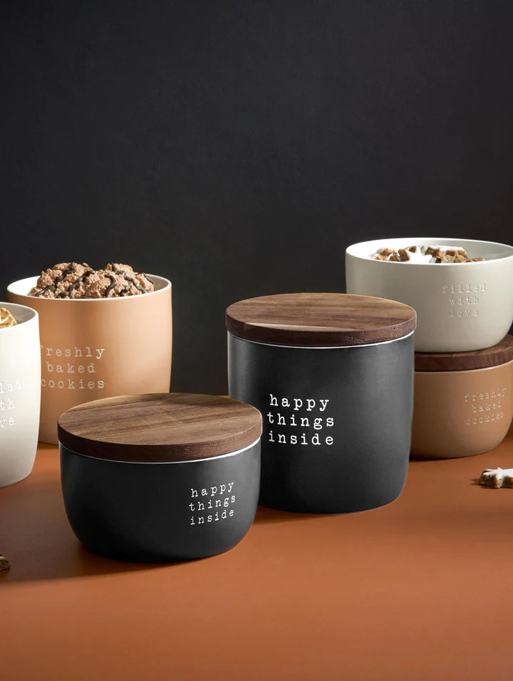 צנצנת אחסון Hey! Storage Jar Black