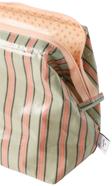 תיק בד גימור מבריק Strokes Verte stripes Medium 28x18x12