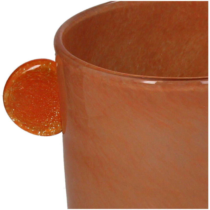 Vase Glass Terra אגרטל ידית צבעונית