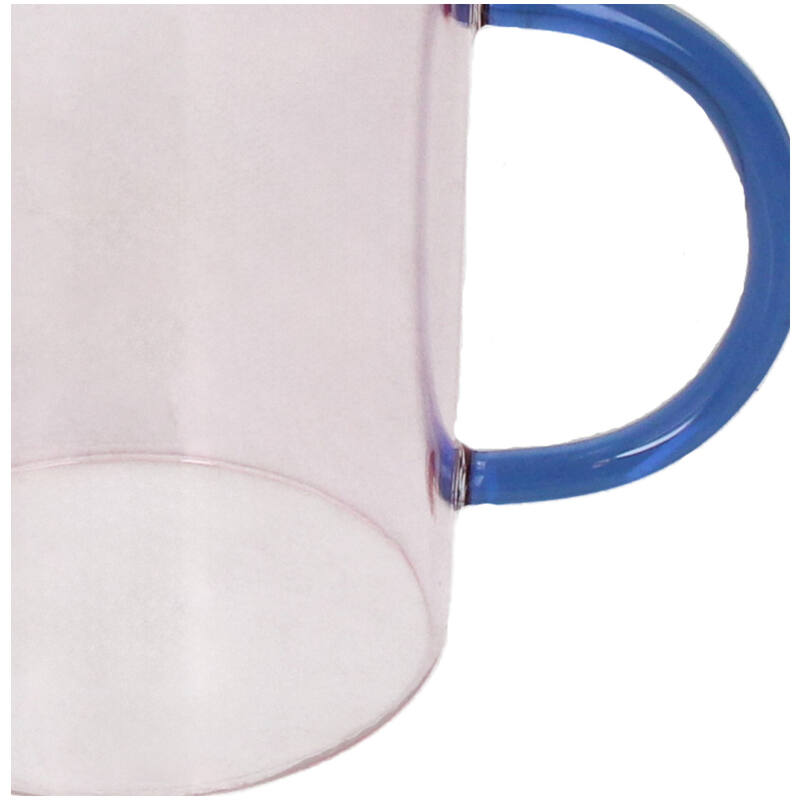 Vase Glass Pink אגרטל בינוני