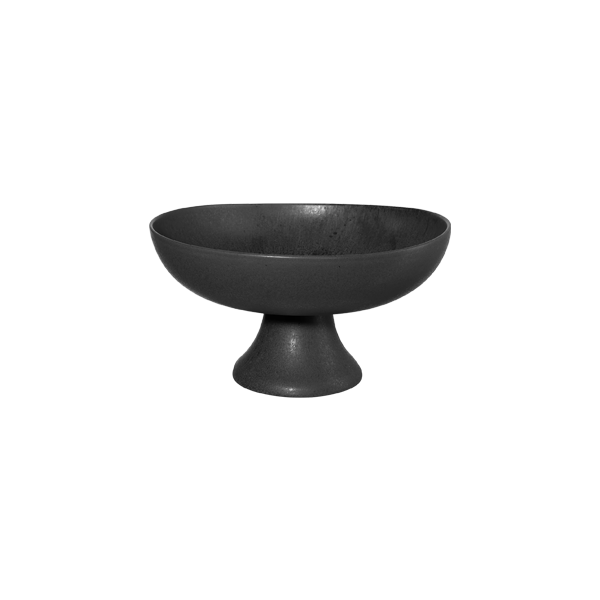 קערת פירות על רגל Grande Fruit Bowl On Foot Black Iron (Large)
