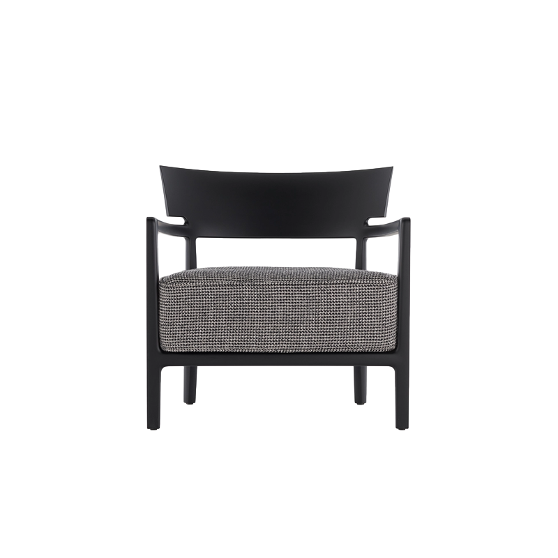 כורסא Cara Mat Philippe Starck Black / Black-Beige