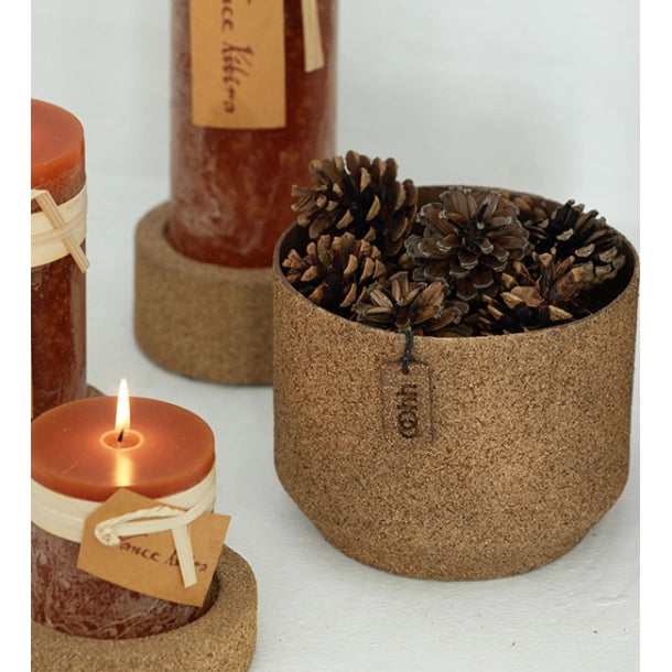 עציץ Woodz Alba Planter Light Wood