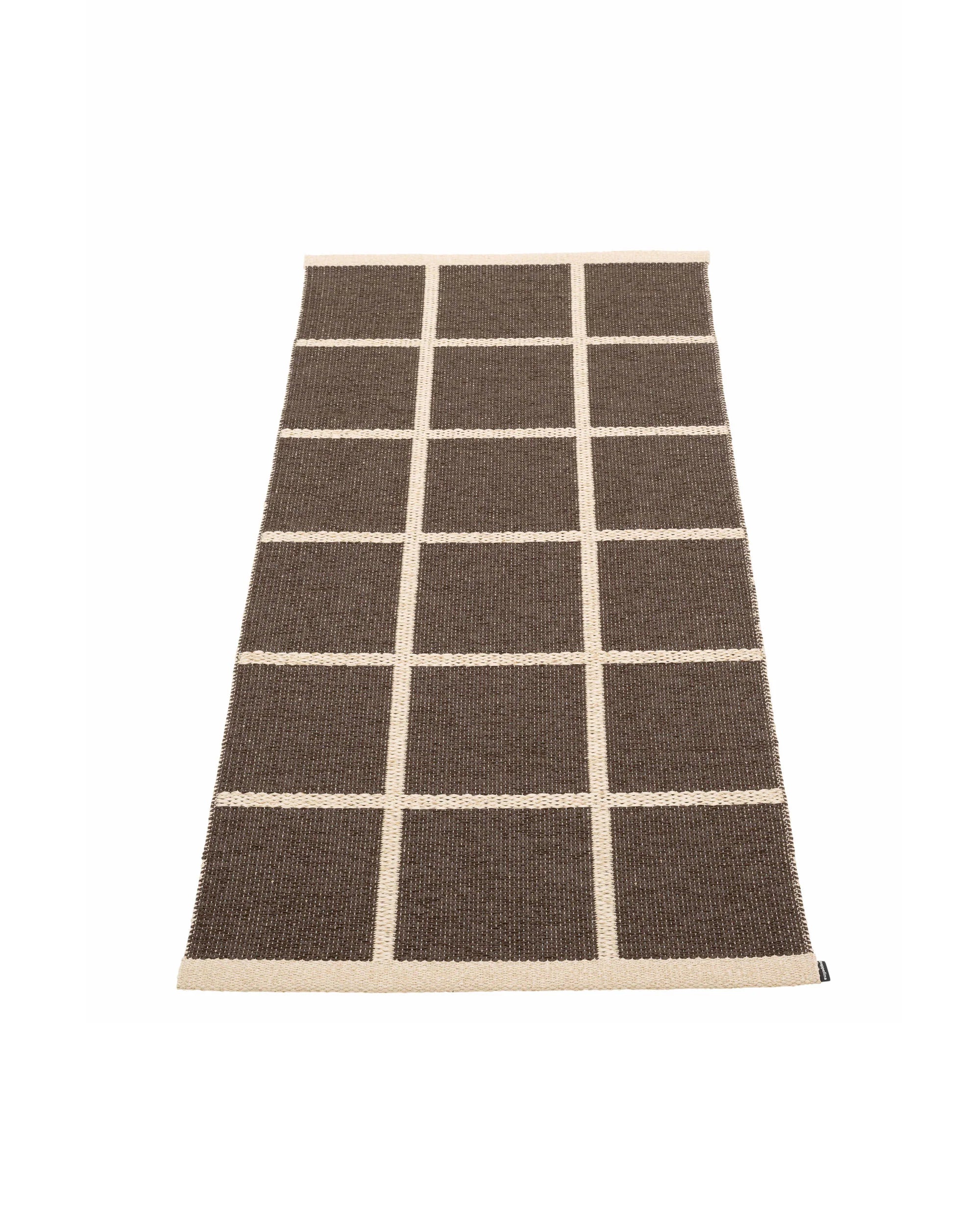 שטיח דו צדדי Criss Rug Dark Brown/Cream (Medium)