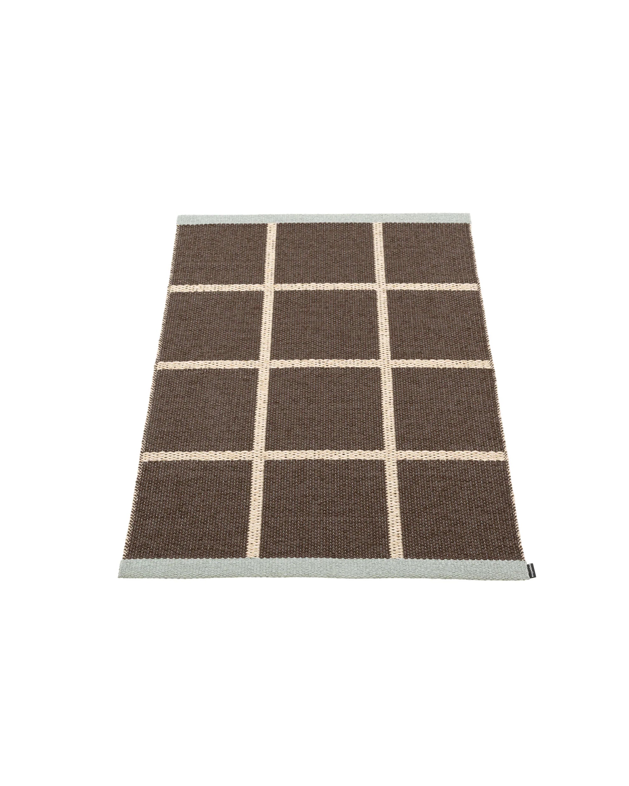 שטיח דו צדדי Criss Rug Dark Brown/Cream (Small)