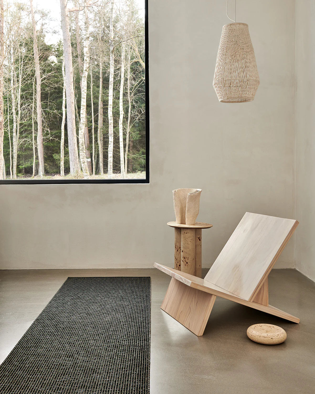 שטיח Emm Rug Black/Linen (Medium)