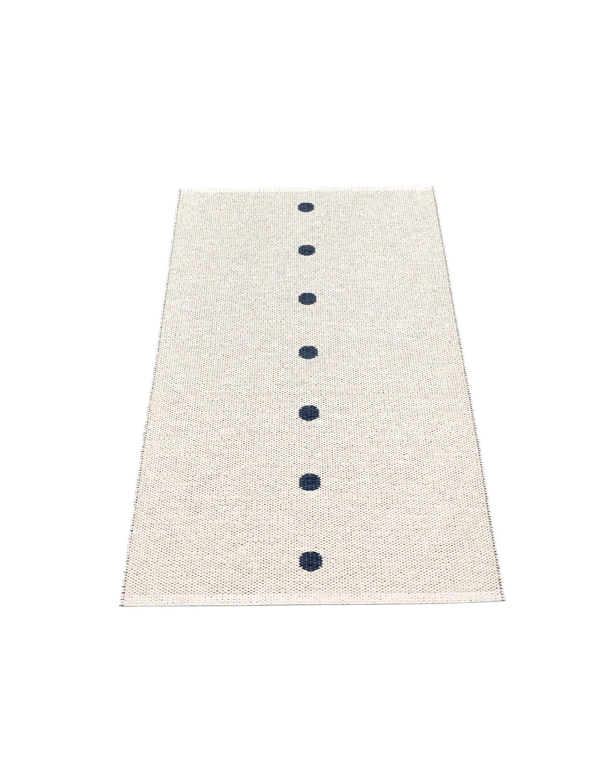 שטיח דו צדדי Peg Rug Dark Blue/Vanilla (Medium)