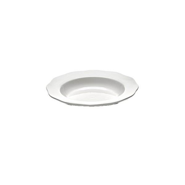 סט 4 צלחות עמוקות Deep Plate Silhouette White