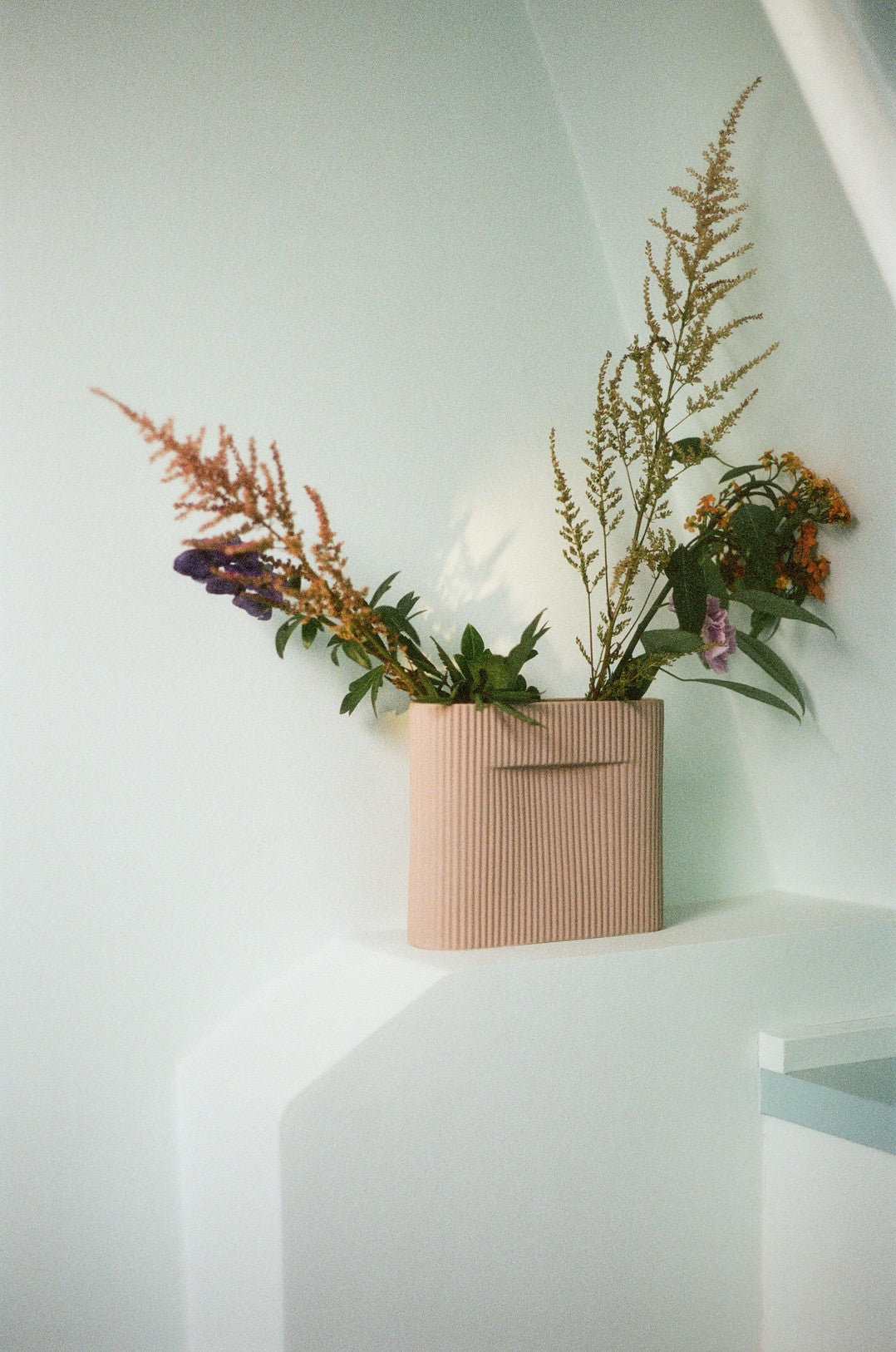אגרטל Ridge Vase Terracotta (small)