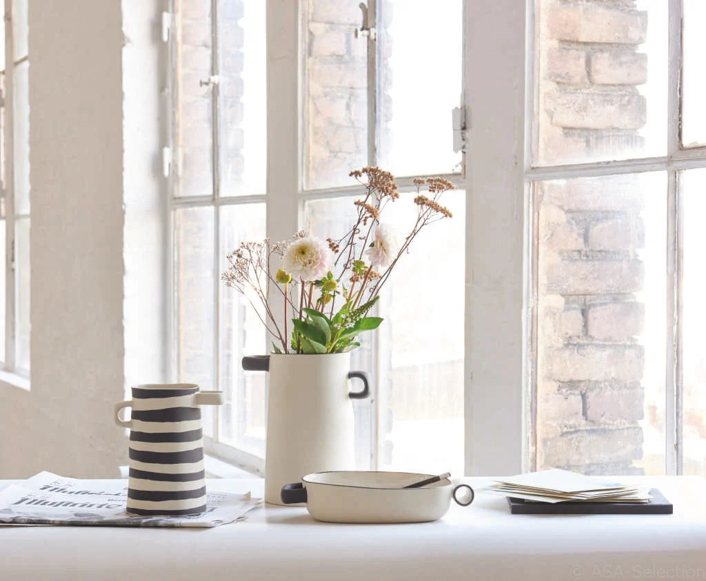 אגרטל Rayu Vase Beige (Large)