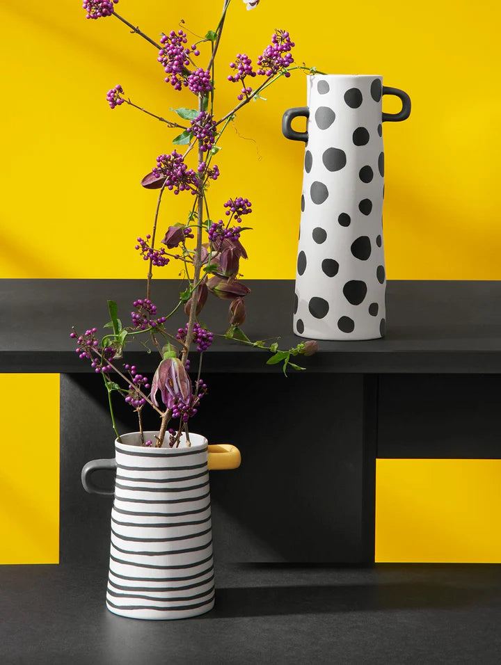 אגרטל Rayu Vase Fine Striped (Small)