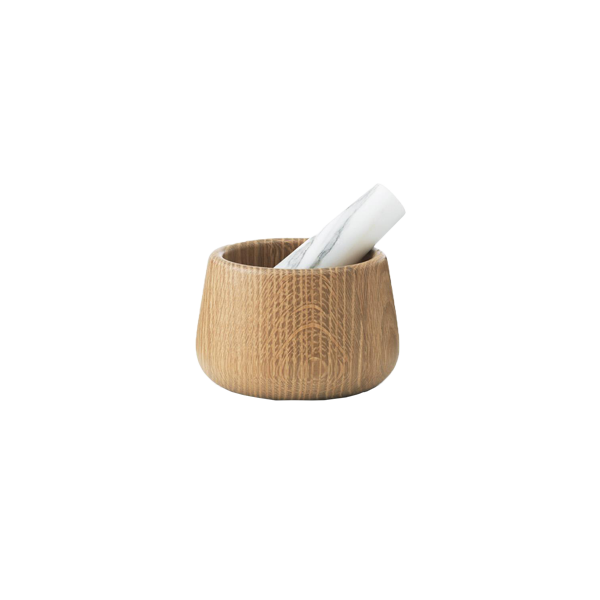 מכתש עלי Craft Mortar & Pestle White