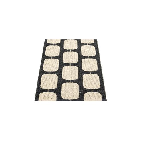 שטיח דו צדדי Sten Rug Black/Cream