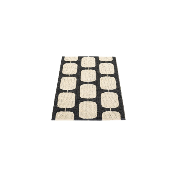 שטיח דו צדדי Sten Rug Black/Cream