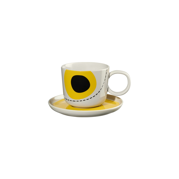 ספל קפה עם צלוחית Variété Coffee Cup With Saucer Salto Du Soleil