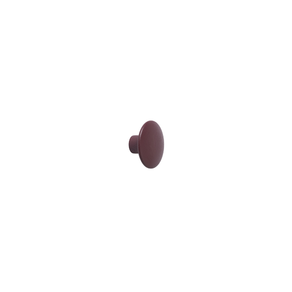 מתלה Dots Wood Burgundy Ø9cm