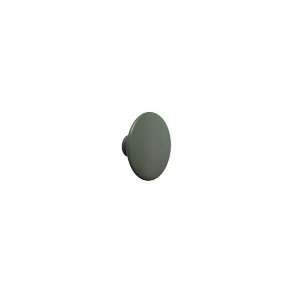 מתלה Dots Wood Dusty Green Ø13cm
