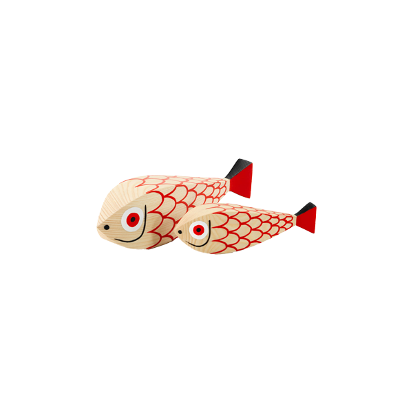 בובות דגים Wooden Dolls Mother Fish & Child