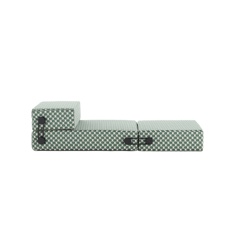 כורסאת חוץ Trix Outdoor Liberty Obi Check Piero Lissoni Sage